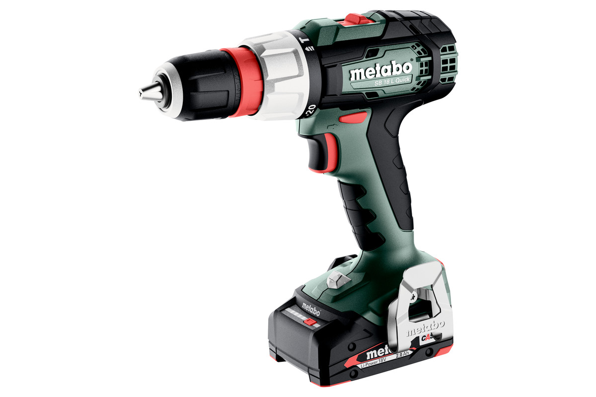 Metabo SB 18 LQ Accu Klopboormachine| 2 x 2.0 Ah Li-Power | SC 30 - 614054500