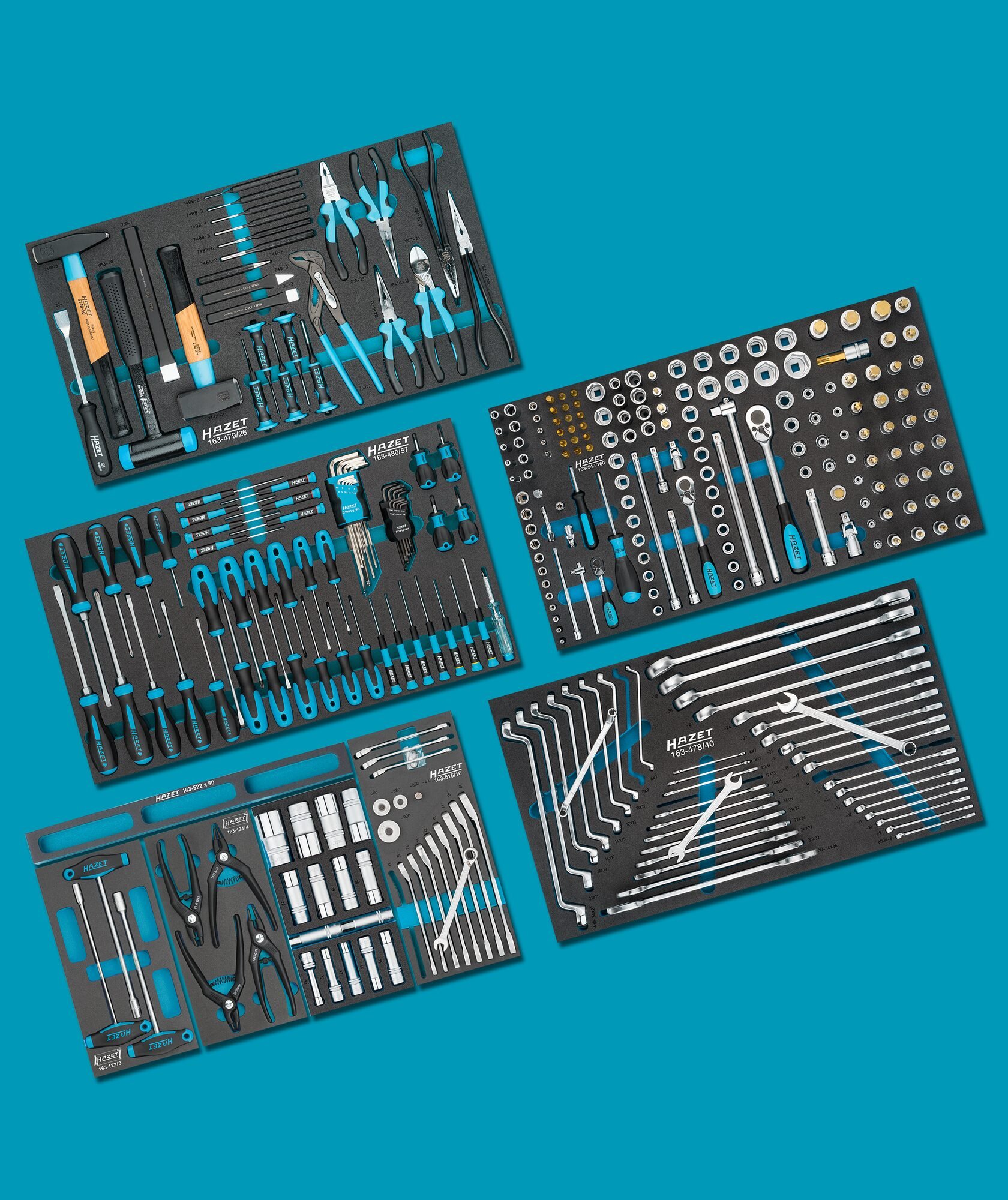 HAZET Gereedschapassortiment 0-179NXL/321 · 321-delig
