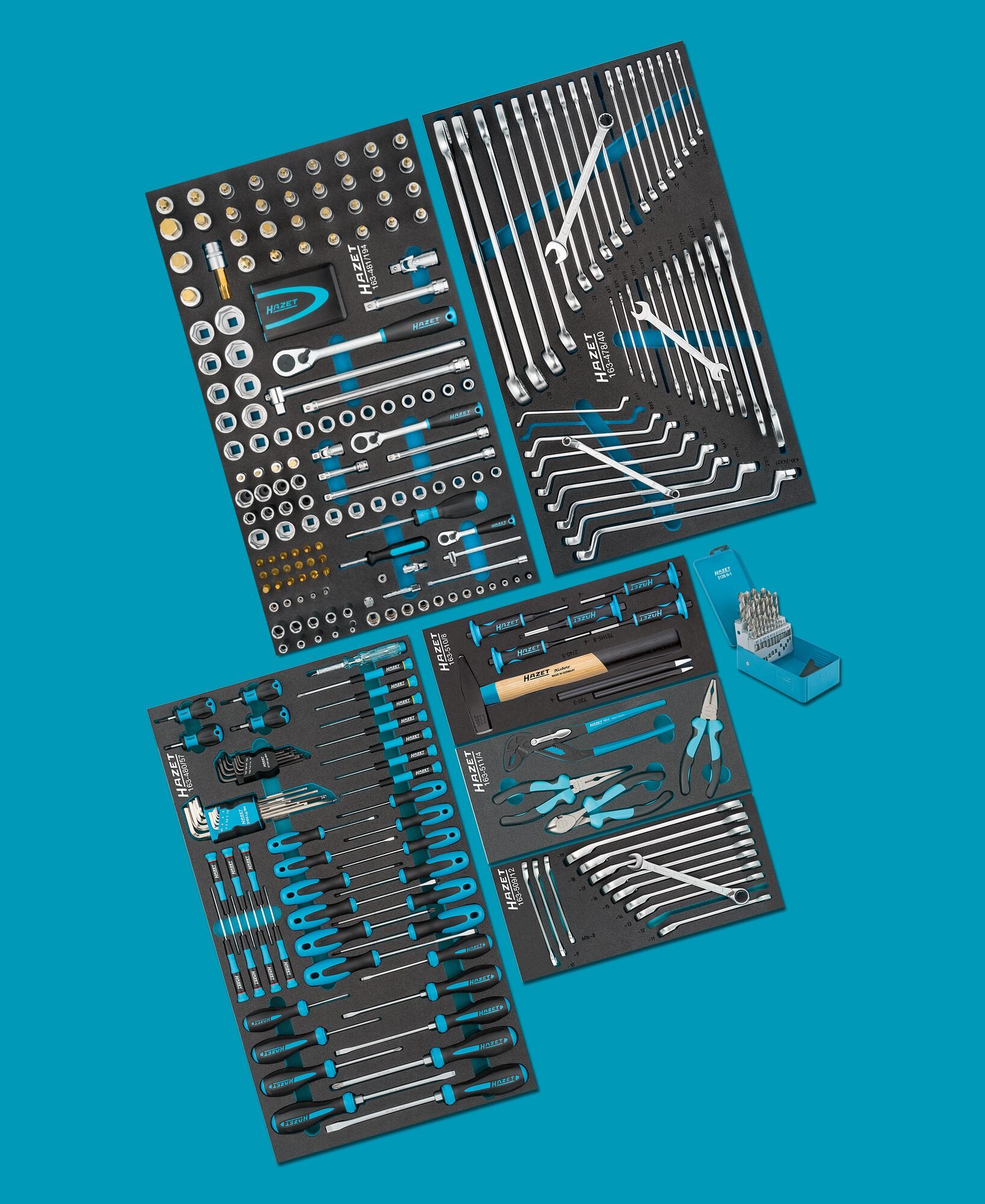 HAZET Gereedschapassortiment 0-179NXXL/340 · 340-delig