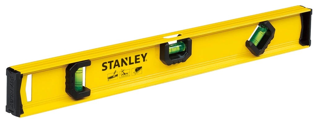 Stanley 0-42-074 Waterpas I-Beam 600 mm (3 libellen)