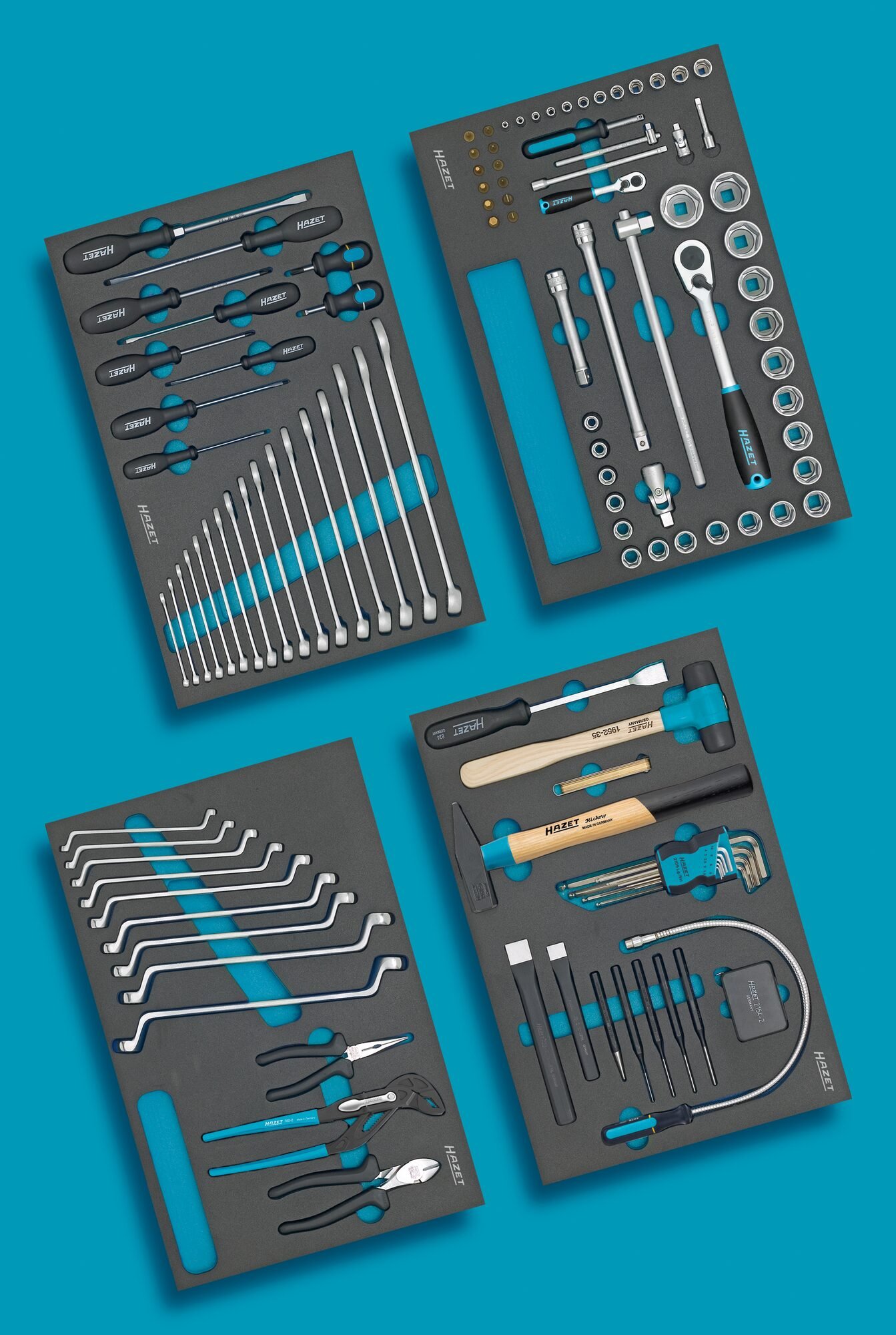 HAZET Gereedschapassortiment 0-7/117 · 117-delig
