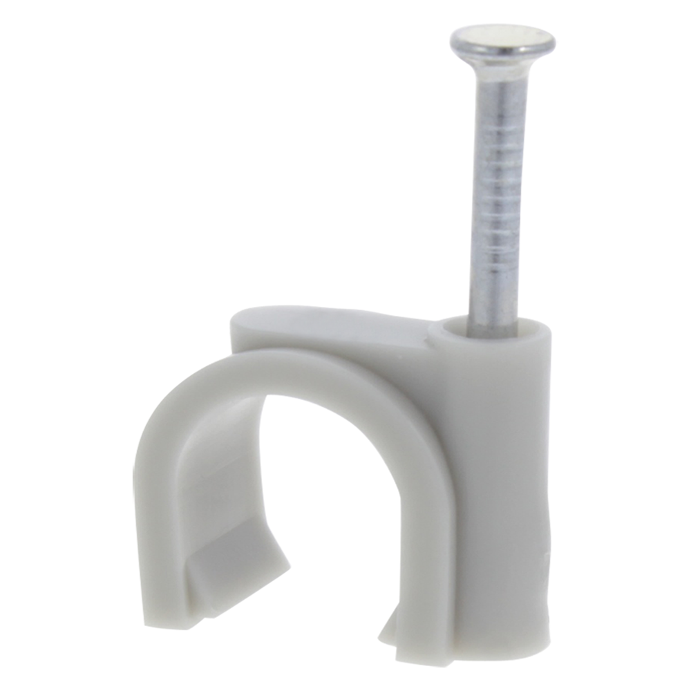 Kabelclip | Rond | 14 mm | Grijs (40) - 00.530.47