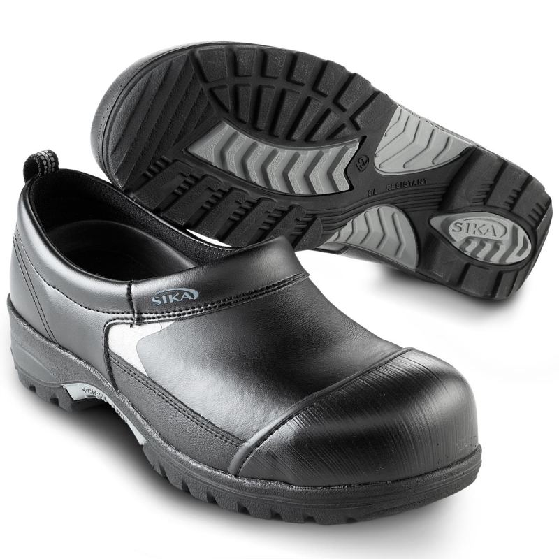 SIKA 101 Superclog Dichte Hak S3 Zwart - Maat 44 - 16.089.010.44