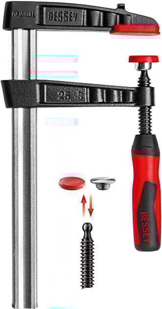 Bessey TG252K Lijmtang 250x120mm - TG252K
