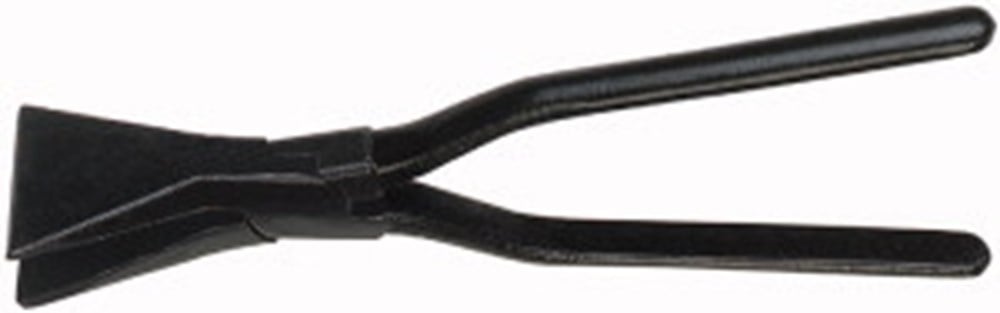 Erdi Buigtang | lengte 255 mm | opgelegd 90graden gebogen | poedergecoat | 1 stuk - D351-60 - D351-60