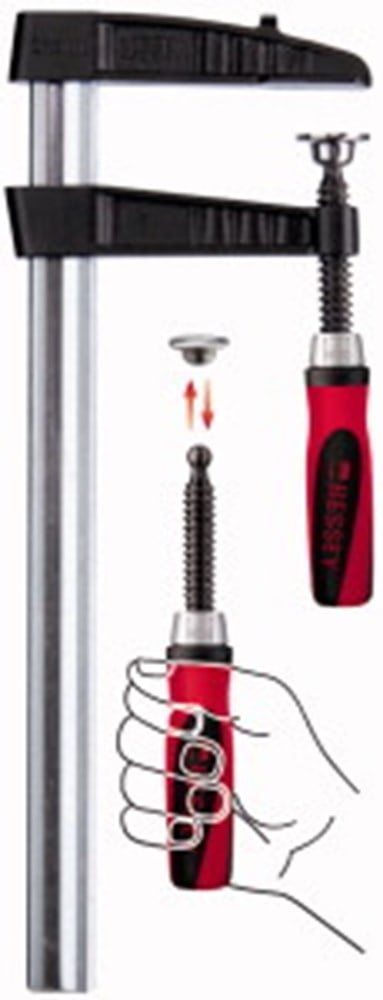 Bessey Zware lijmtang met gegoten beugels TGK-2K 2500/120 - TGK2502K