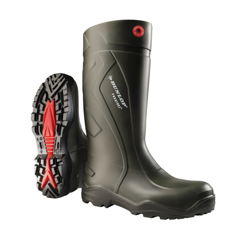 Dunlop D760933 Purofort+ (onbeveiligd) Groen - Maat 39 - 15.032.043.39