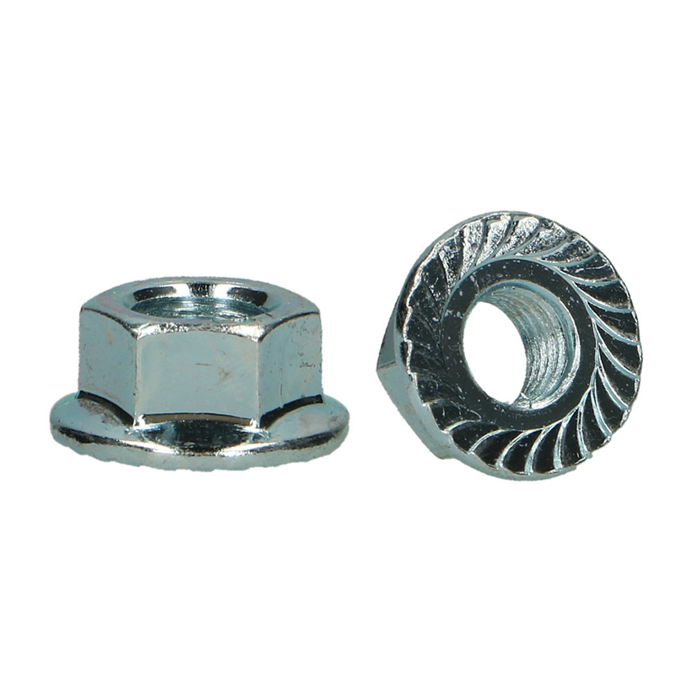 pgb-Europe PGB-FASTENERS | Gekartelde moer Kl8 D6923 M 8 Zn | 200 st - 0000GM80100803