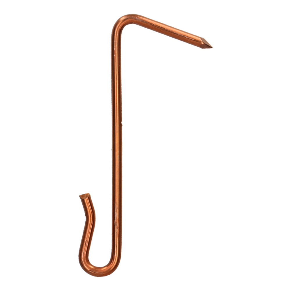 pgb-Europe PGB-FASTENERS | Leihaak recht met punt Ø 2,70x50 Cu 00LHPRCU0002700503