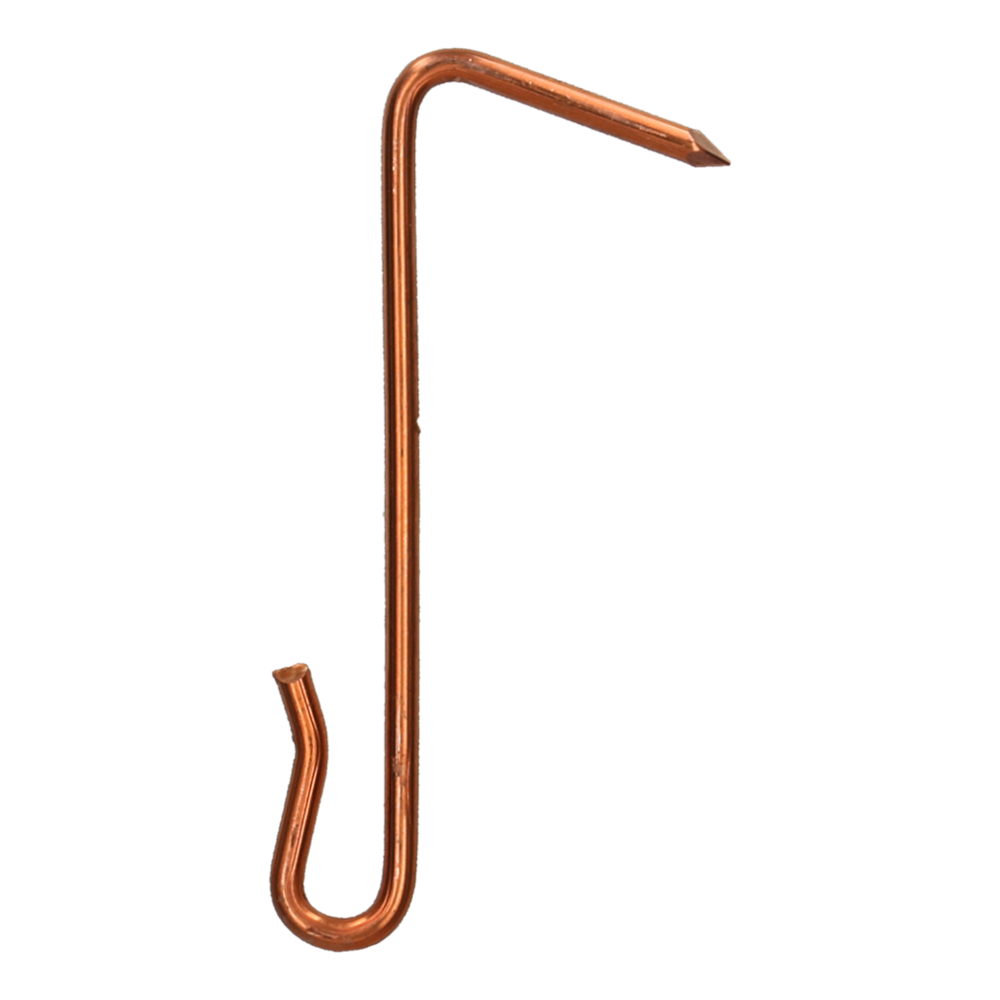 pgb-Europe PGB-FASTENERS | Leihaak recht met punt Ø 2,70x90 Cu - 00LHPRCU0002700903