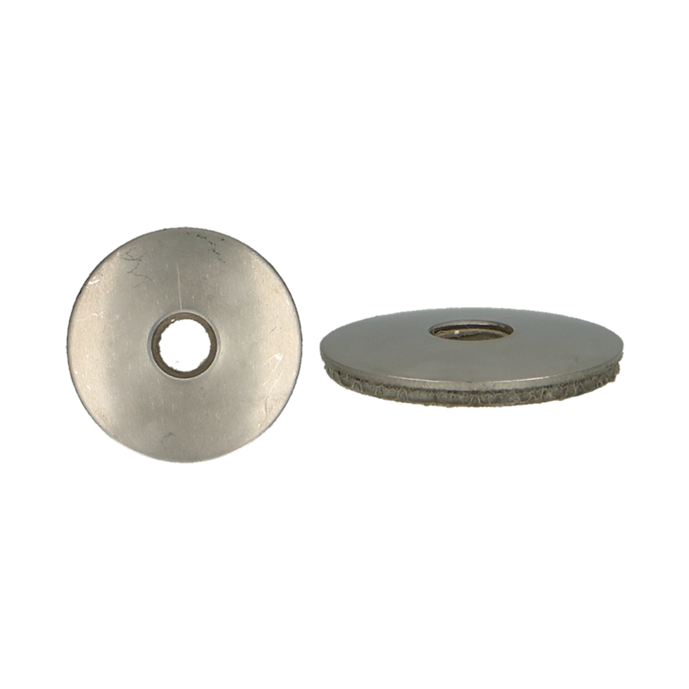 pgb-Europe PGB-FASTENERS | Afdichtring D19mm (Ø 6,3) A2/EPDM zwart | 100 st - 0000NRA00006300193