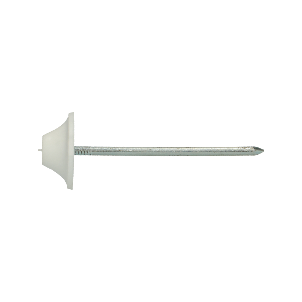 pgb-Europe PGB-FASTENERS | Ondulinenagel Ø 3,0x70 witte kop 0000ON000300070NW3