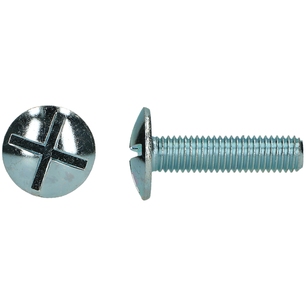 pgb-Europe PGB-FASTENERS | Platbolkopschroef oef dubbel gleuf M5x12 Zn | 200 st 0000VP001005000123