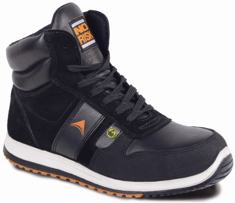No Risk Jumper Hoog S3 ESD Zwart - Maat 36 - 11.071.013.36