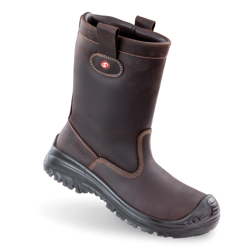 Sixton Peak 81156-05 Montana (Wol) S3 + KN Laars 05 Donkerbruin - Maat 44 - 81156-05-44