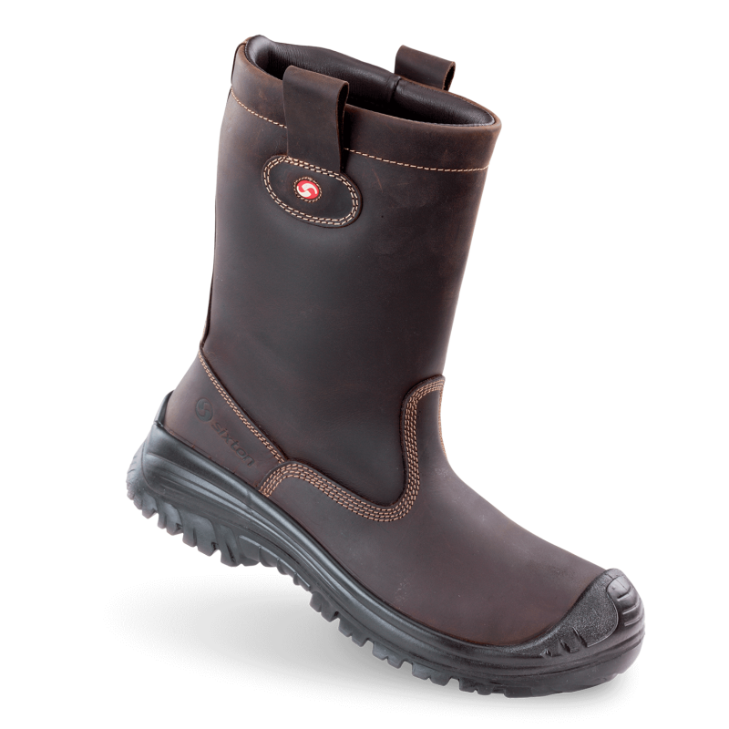 Sixton Peak 81156-05 Montana (Wol) S3 + KN Laars 05 Donkerbruin - Maat 46 - 81156-05-46