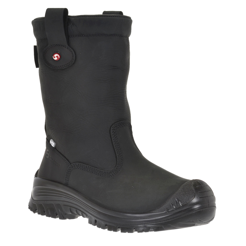 Sixton Peak 81156-17 Montana Hdry Hoog S3 (Wol) Laars | 17 Zwart | Maat 39 - 11.091.005.39