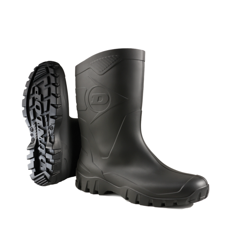 Dunlop Dee calf Blauw & Zwart Kuitlaars PVC Zwart 1819 - Maat 38 - 00.036.005.38