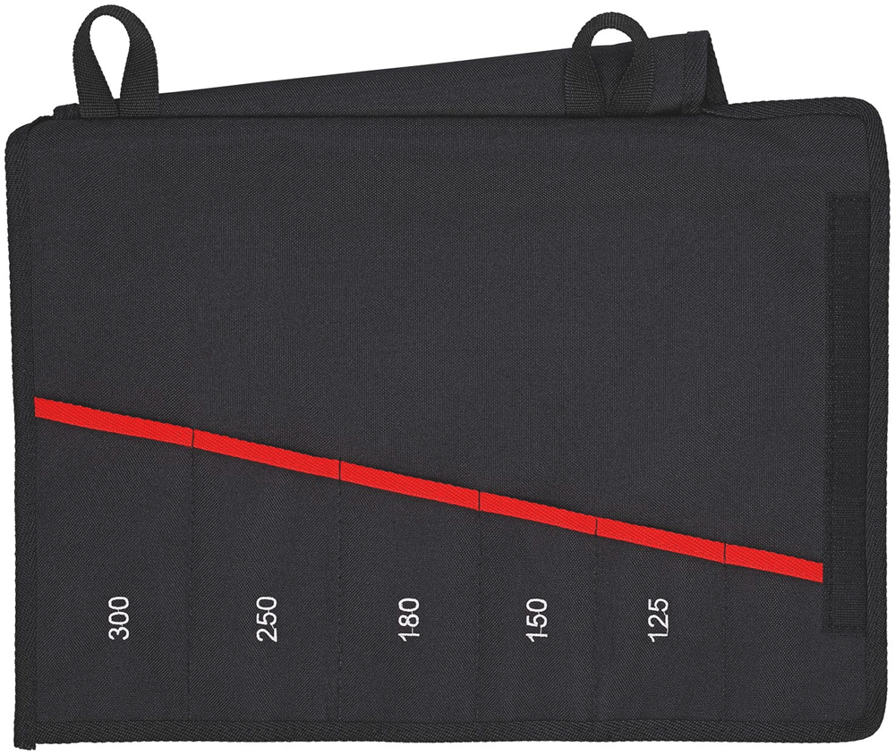 Knipex Roltas voor sleuteltangen leeg | 6 vakken | Lengte 340 mm - 00 19 55 S4 LE