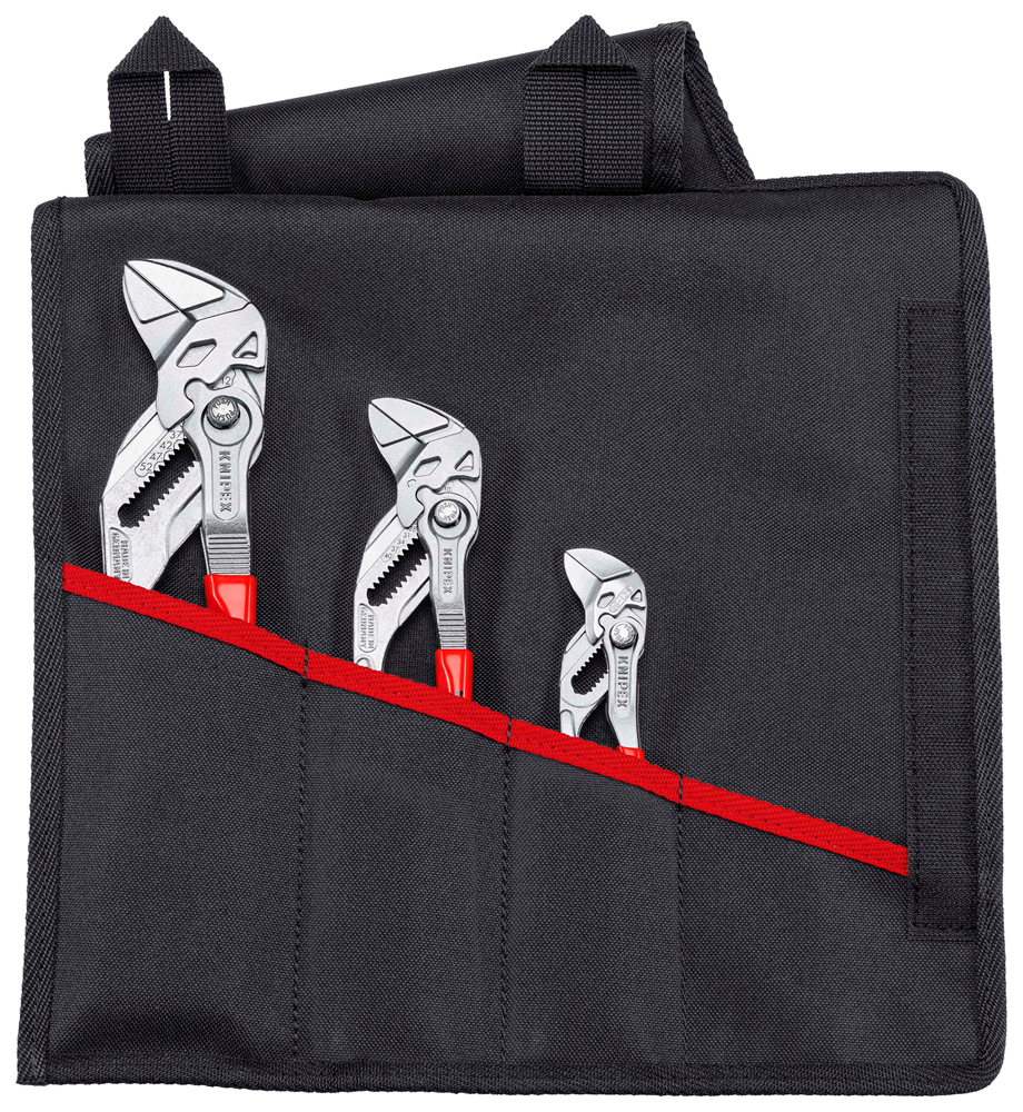 Knipex Sleuteltangenset | 1 x 86 03 125, 1 x 86 03 180, 1 x 86 03 250 | 330 mm - 00 19 55 S6