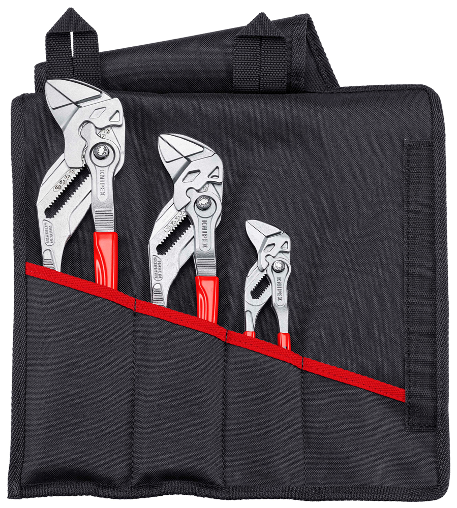Knipex Sleuteltangenset | 1 x 87 01 150, 1 x 87 01 250, 1 x 87 01 300 | 330 mm - 00 19 55 S7