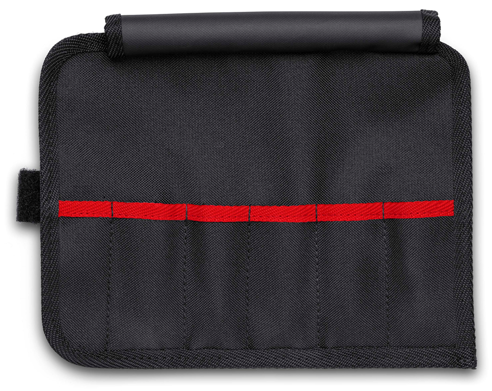 Knipex Gereedschapsroltas voor geïsoleerde pincetten | 5 vakken | Lengte 200 mm - 00 19 92 V01 LE