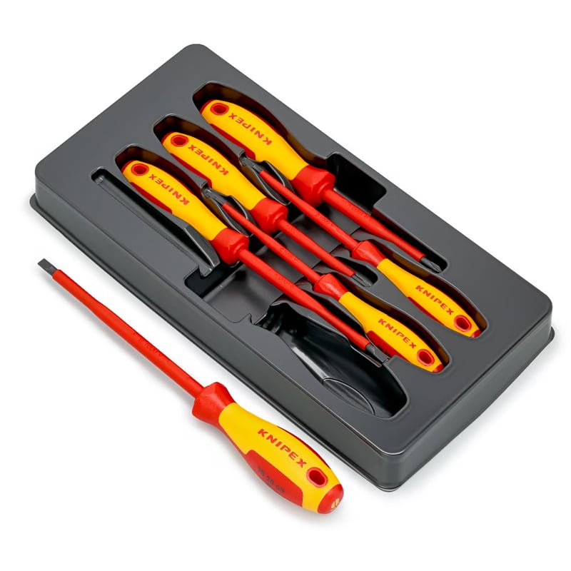 Knipex Schroevendraaier-set Philips/Sleuf VDE - 002012V01