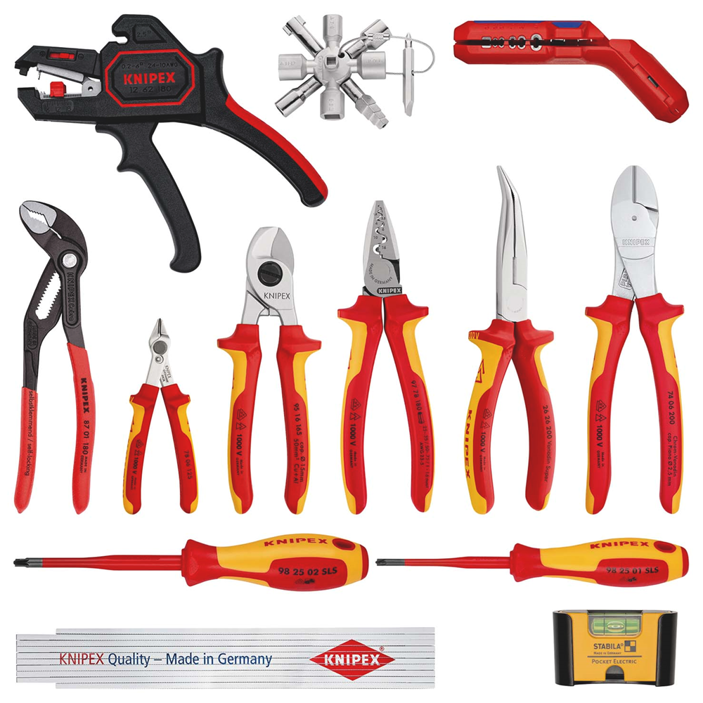 Knipex Uitbreidingsset Electro 2 | 14-delig - 00 20 90 V02