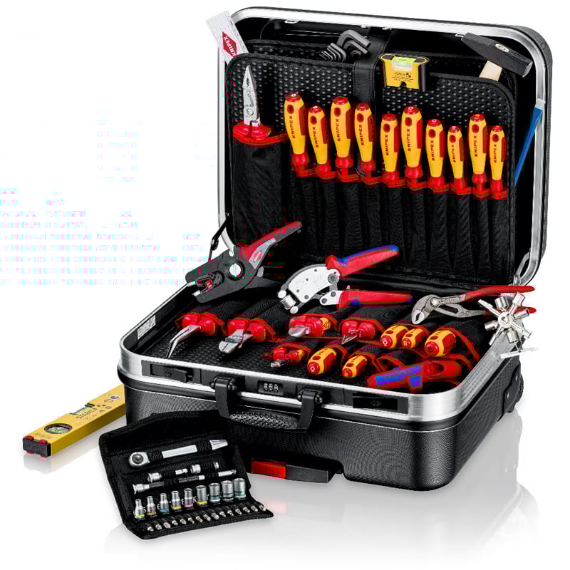 Knipex Gereedschapskoffer “BIG Basic Move” ElektroPlus | 68-delig 002106