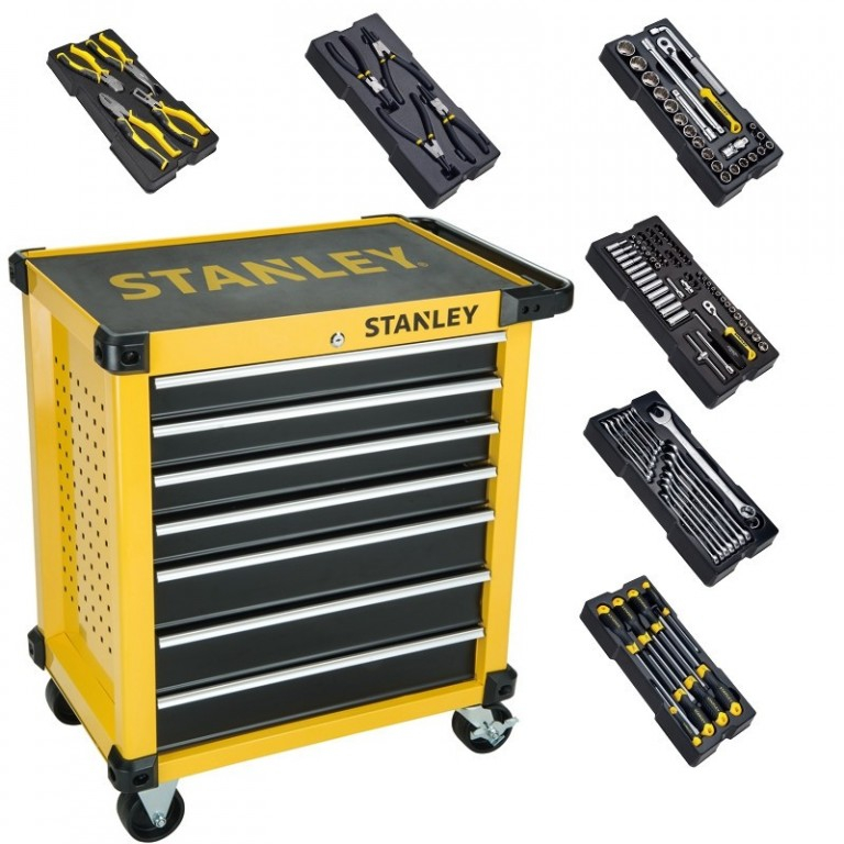 Stanley STHT6-80827 Transmodule Gereedschapskar 7 Laden gevuld met 6 modules STHT6-80827
