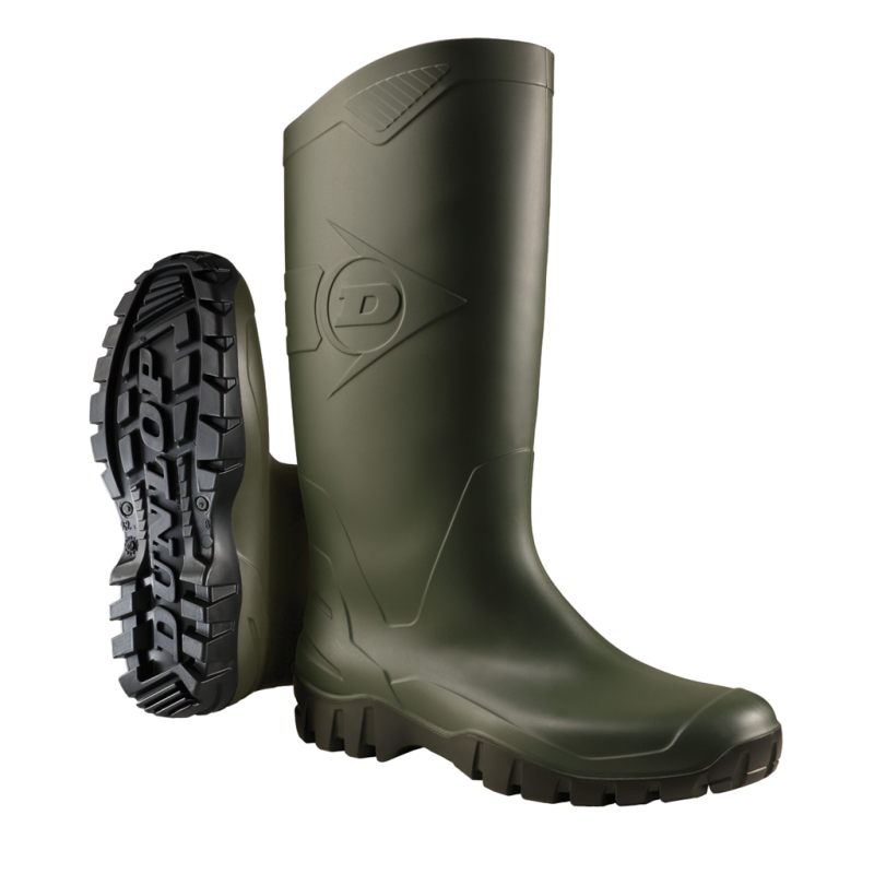 Dunlop PVC Knielaars Dane K680011 groen Groen - Maat 41 - 15.032.063.41
