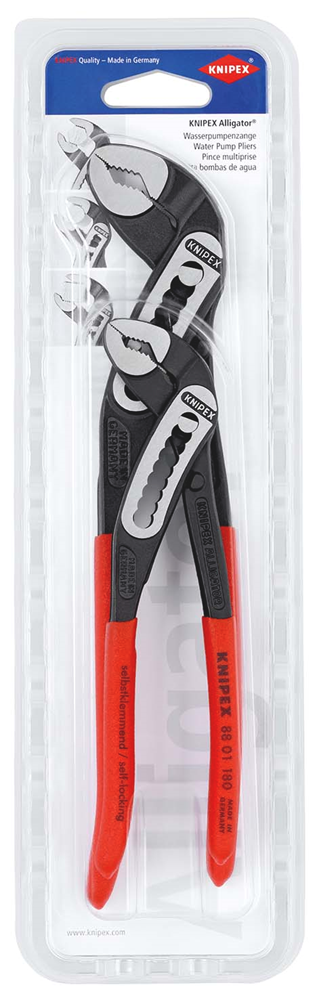 Knipex Tangenset | 1 x 88 01 180, 1 x 88 01 250 - 00 31 20 V02