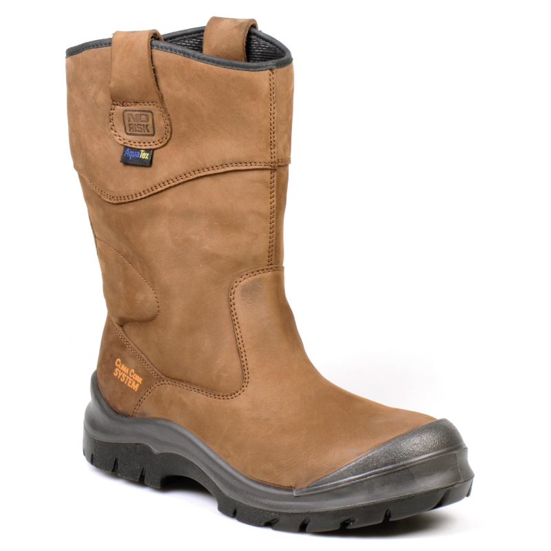 No Risk Hoge Laars Hawick 6674.02 S3 Aqua-tex Bruin - Maat 43 - 00.071.011.43
