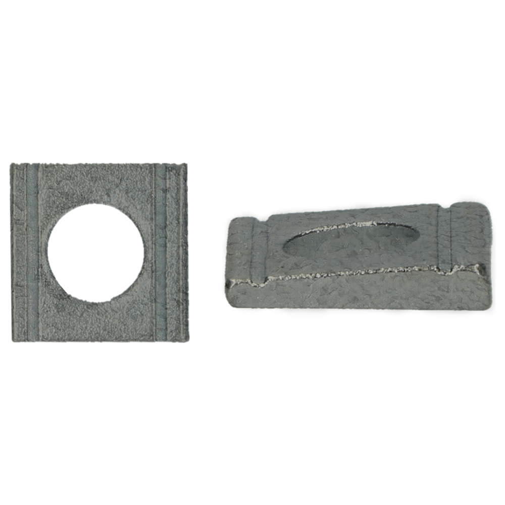 pgb-Europe PGB-FASTENERS | Hellingplaat 8% DIN 434 M12 Tvz | 200 st - 43401001205