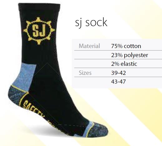 Safety Jogger SJ Sokken 3-Pack 77.5157.500 Zwart/Grijs - Maat 43-47 - 00.118.014.43