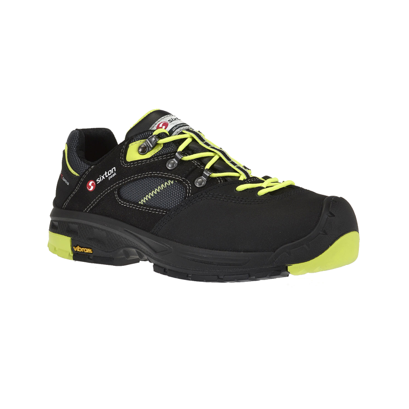 Sixton Peak 30335-00 Ortles LG S3 Zwart/Geel - Maat 38 - 00.091.002.38