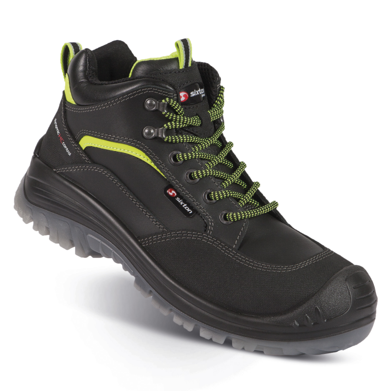 Sixton Peak 81154-11 Montauk HG S3 Zwart/Lime - Maat 46 - 00.091.007.46