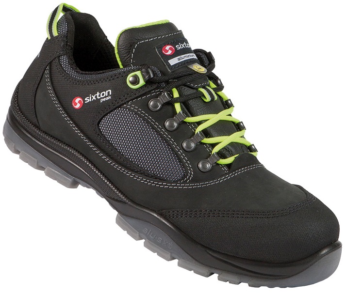Sixton Peak 93343-00 Swing LG S3 ESD Zwart/Lime - Maat 46 - 00.091.012.46