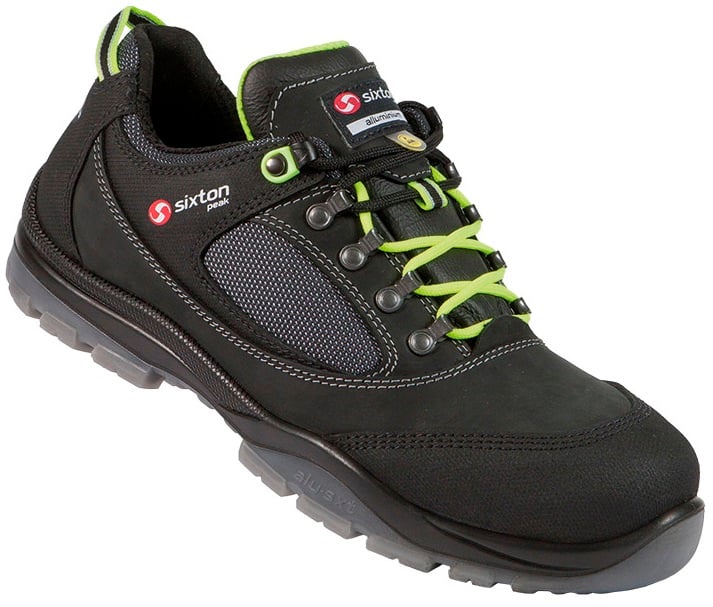 Sixton Peak 93343-00 Swing LG S3 ESD Zwart/Lime - Maat 37 - 00.091.012.37
