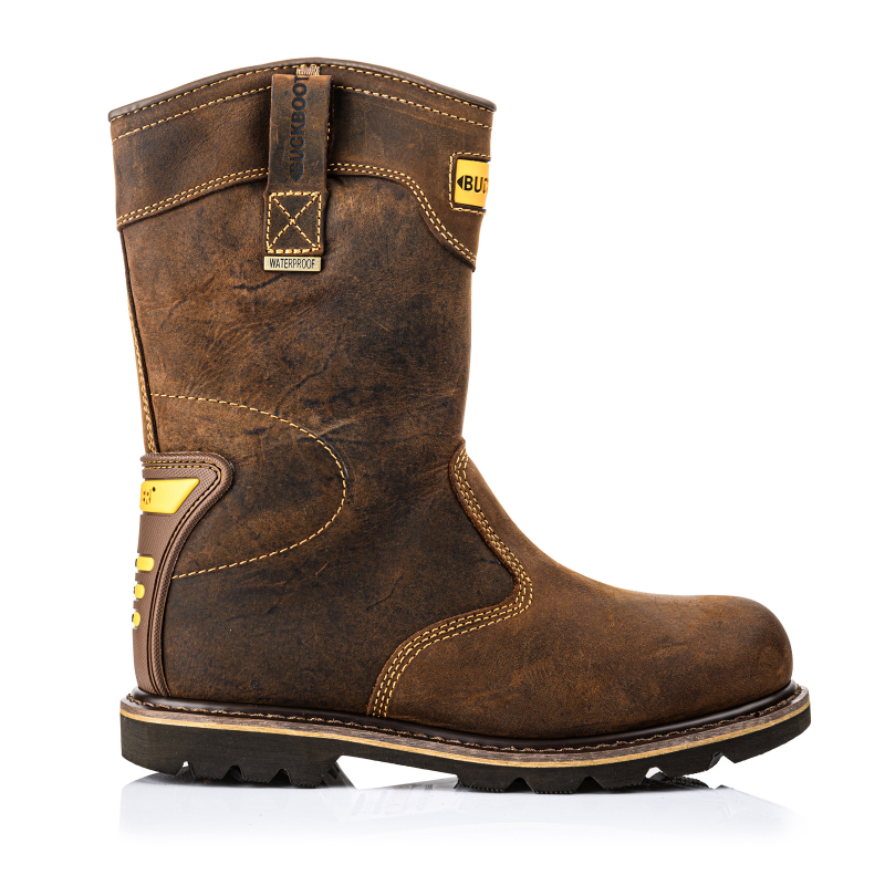 BuckBootz Werklaars B701SMWP SB | Bruin | Maat 41 - 00.176.011.41 afbeelding 1