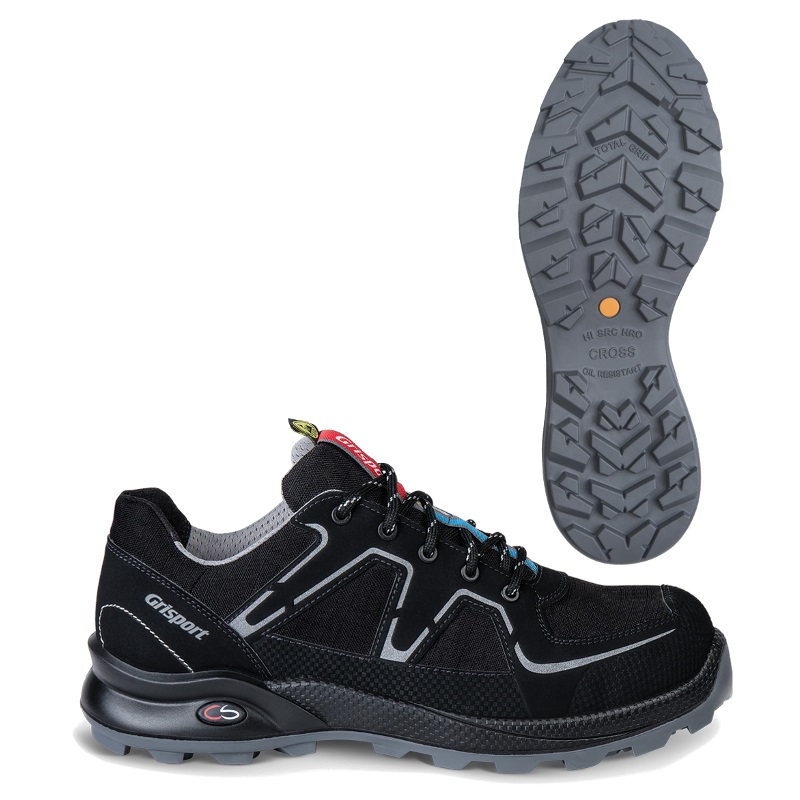 Grisport Safety Cross Safety Nordic 33603 Laag S3 Zwart/Zilver - Maat 46 - 00.049.008.46
