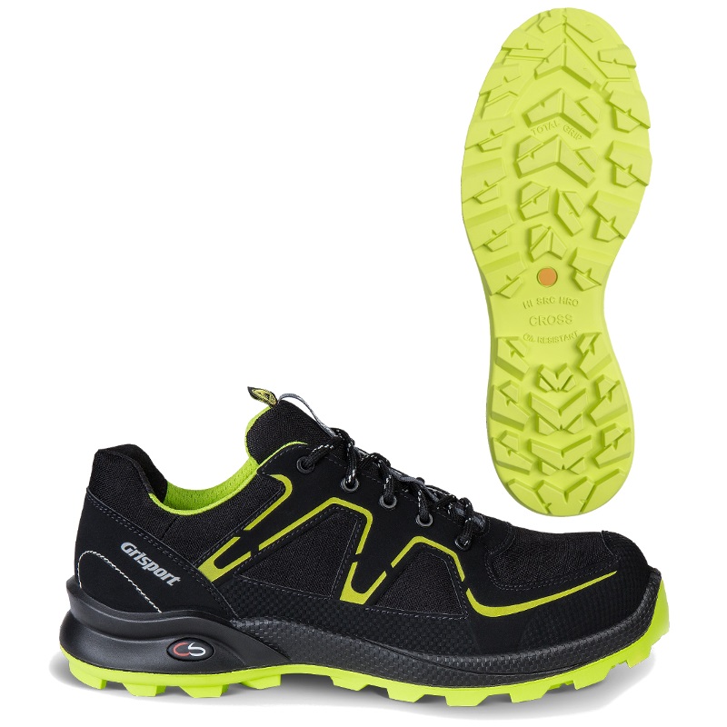 Grisport Safety Cross Safety Xtrail / 3365 Laag S3 Zwart/Lime - Maat 42 - 00.049.010.42