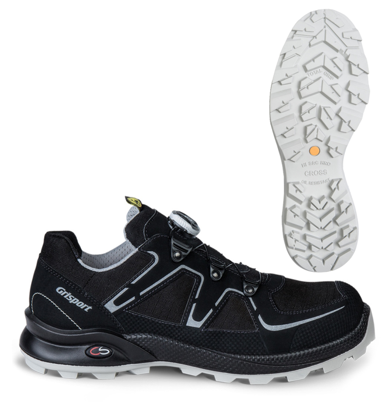 Grisport Safety Cross Safety Horizon / 33606 BOA S3 Zwart/Zilver - Maat 41 - 00.049.011.41