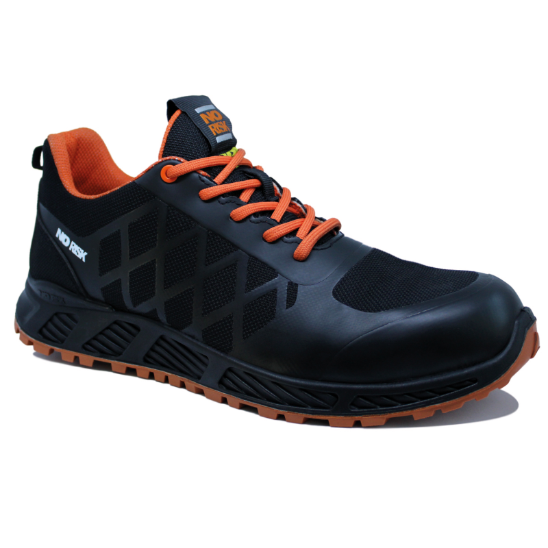 No Risk Lage Sneaker Sooth S3 ESD 1298.07 - Oranje - 39