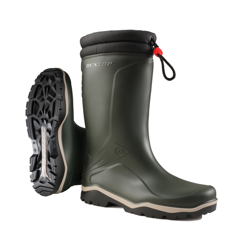 Dunlop K486061 Blizzard Gevoerde Winterlaars PVC Groen - Maat 36 - 15.032.073.36