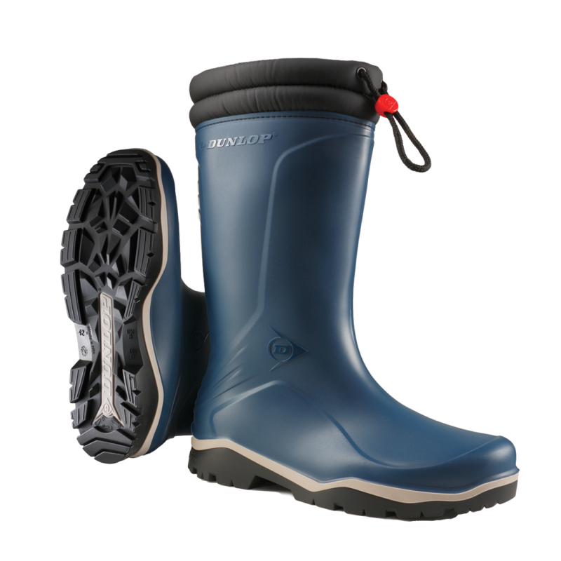 Dunlop K454061 Blizzard Gevoerde Winterlaars PVC Blauw - Maat 40 - 15.032.075.40