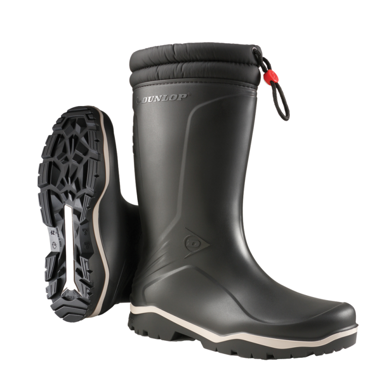 Dunlop K400061 Blizzard Gevoerde Winterlaars PVC Zwart - Maat 43 - 15.032.076.43
