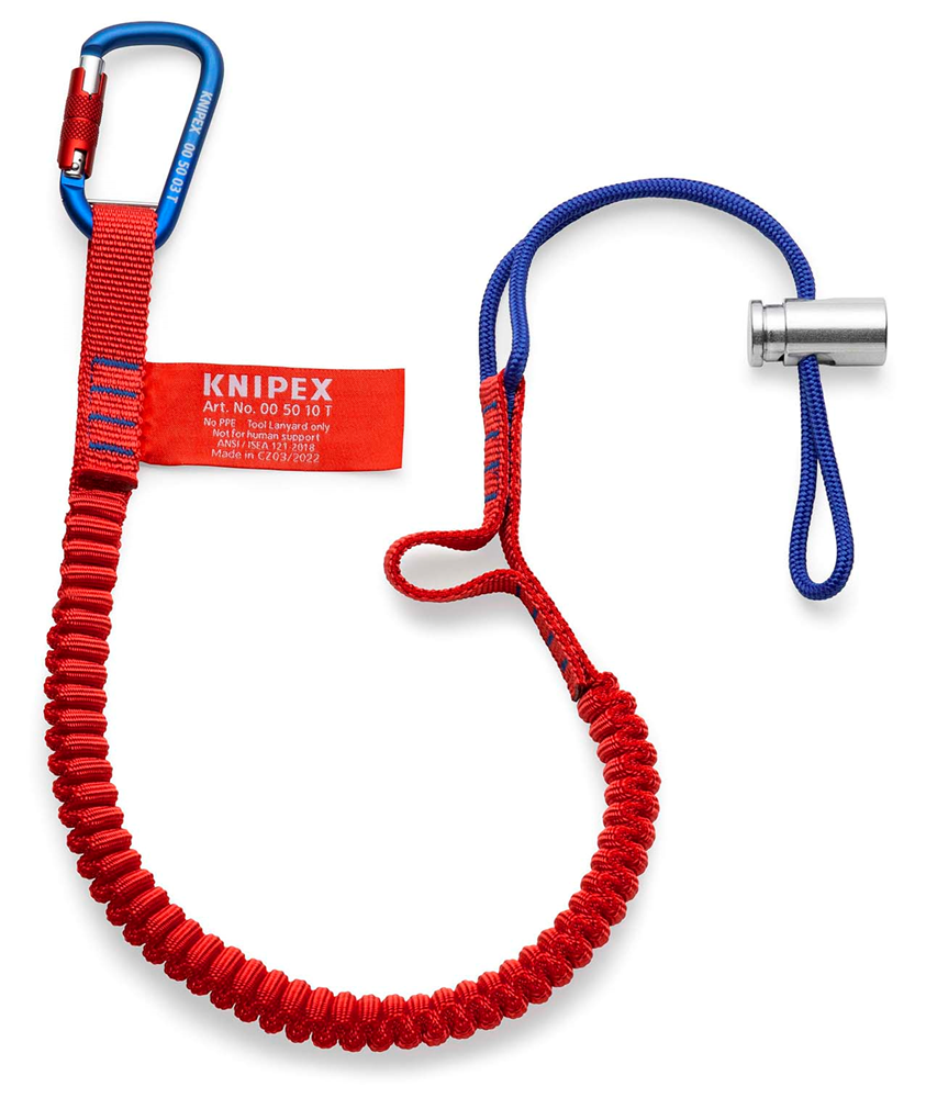 Knipex Vanglijn met vaste materiaalkarabijnhaak - 00 50 12 T BK