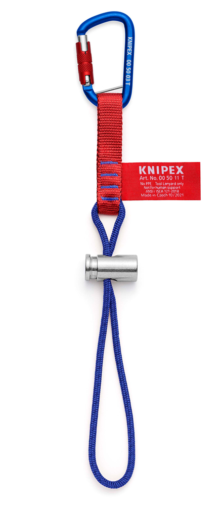 Knipex Adapterlussen met vaste materiaalkarabijnhaak - 00 50 13 T BK