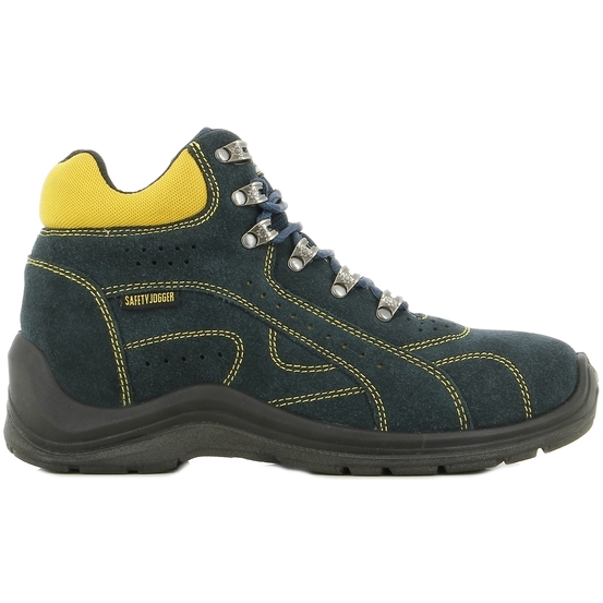 Safety Jogger Orion Laag S1P Marine/Geel - Maat 42 - 00.118.054.42